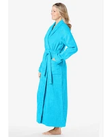 Dreams & Co. Women's Long Terry Robe