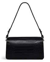 Radley London Leather Lane Faux Croc Shoulder Bag