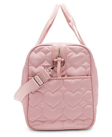 Madden Girl Aspen Quilted 2 for 1 Weekender Handbag