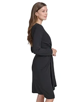 Halston Women's Belted Sheath Dress