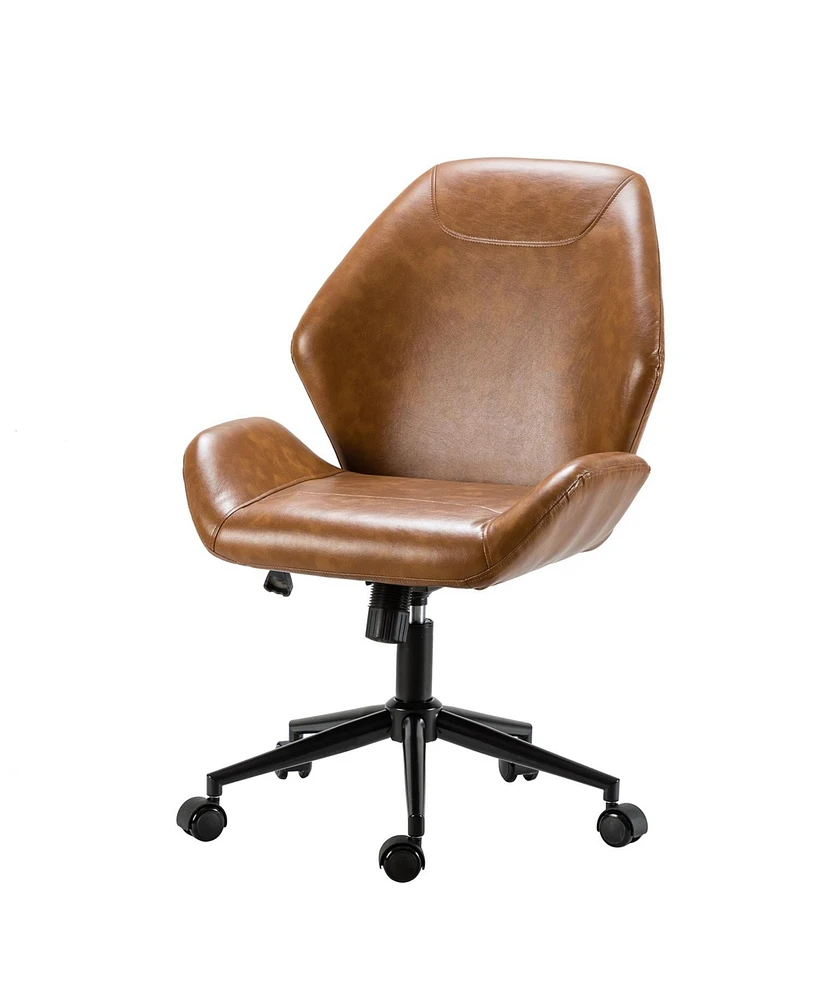 Hulala Home Modern Susanna Task Chair with Black Base