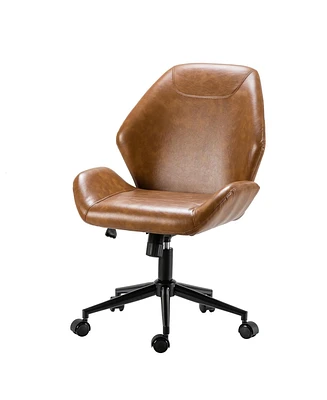 Hulala Home Modern Susanna Task Chair with Black Base