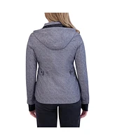 Hfx Women's Water Resistant Soft Shell Rain Jacket