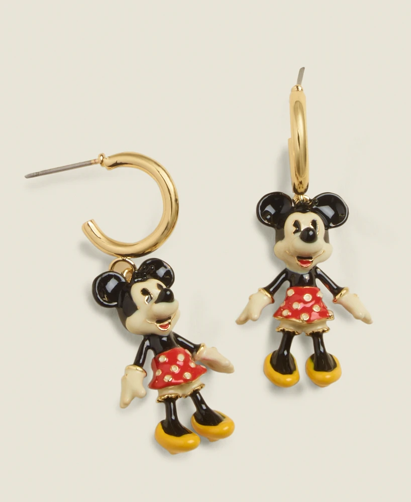 Disney | Macy's Minnie Mouse Huggie Earrings, Created for Macy's