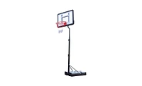 Slickblue Portable Removable Basketball System with Adjustable Hoop