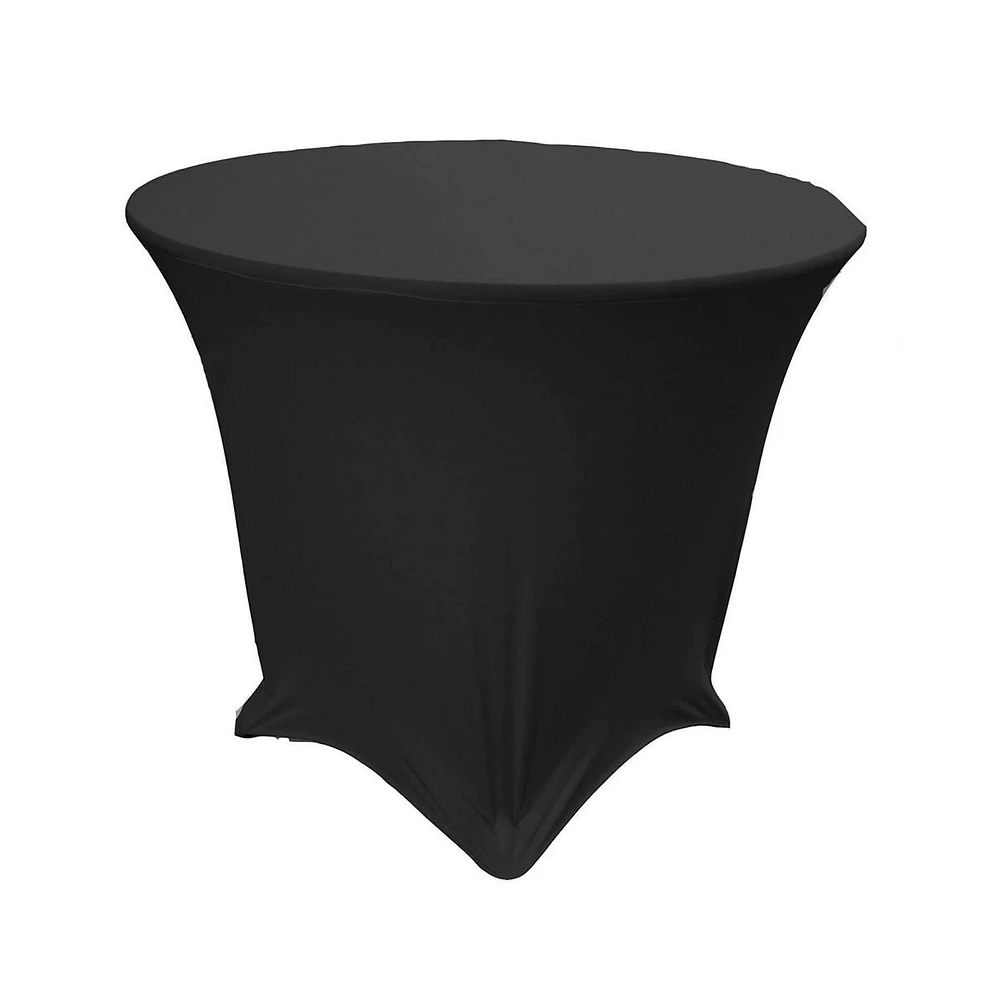 Slickblue 36-Inch Round Spandex Tablecloth for 30-Inch High Tables