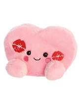 Aurora Mini Kinsley Kisses Heart Palm Pals Adorable Plush Toy Pink 5"