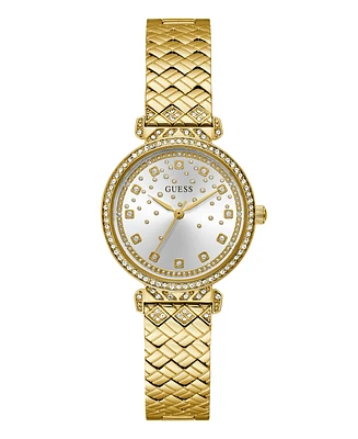 Guess Women's Analog Gold Tone Steel Watch 32mm