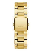 Guess Men's Multi- Function Gold Tone Steel Watch 46mm