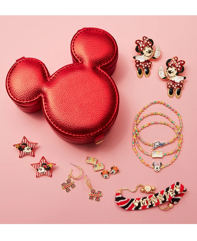Disney | Macy's Mickey Mouse Metallic Jewelry Storage Case, Created for Macy's