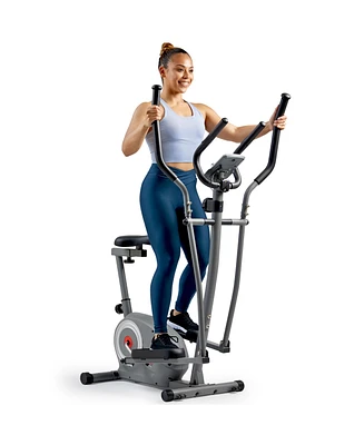 Sunny Health & Fitness Essential Interactive Series Seated Elliptical - Sf-E322004