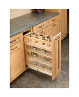 Rev-a-Shelf 8" Pullout Kitchen Cabinet Organizer Pantry Spice Rack, 448-bc-8C