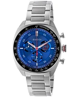 Gucci Men's Swiss Chronograph Interlocking Stainless Steel Bracelet Watch 41mm