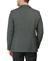 Tailorbyrd Men's Micro Heathered Check Sportcoat