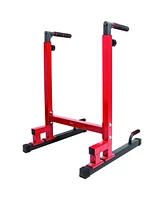 BalanceFrom Fitness BalanceFrom Multi-Function Home Gym Exercise Dip Stand, 500lb Capacity