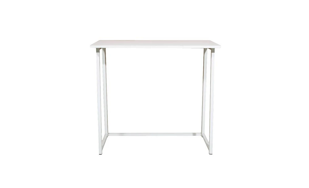 Slickblue Simple Collapsible Computer Desk for Space-Saving and Easy Storage