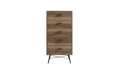 Slickblue 5-Drawer Chest – Spacious and Stylish Storage Solution