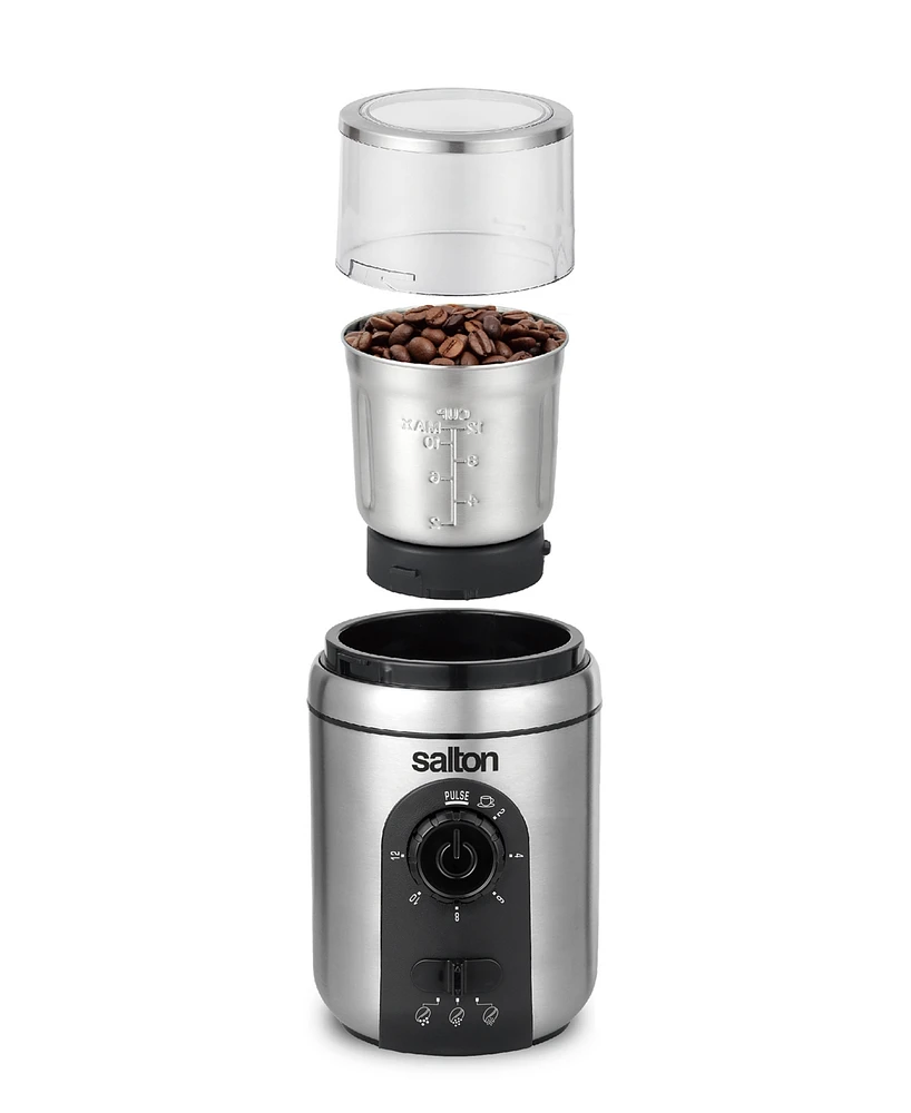 Salton 12 Cup Smart Coffee Grinder
