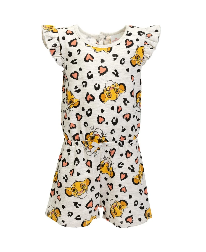 Disney Toddler Girls Minnie Mouse Mickey Mouse Nightmare Before Christmas Pixar Toy Story Lion King Baby Romper to