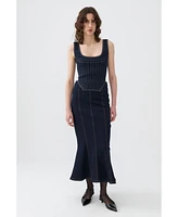 Nocturne Women's Maxi Mermaid Skirt