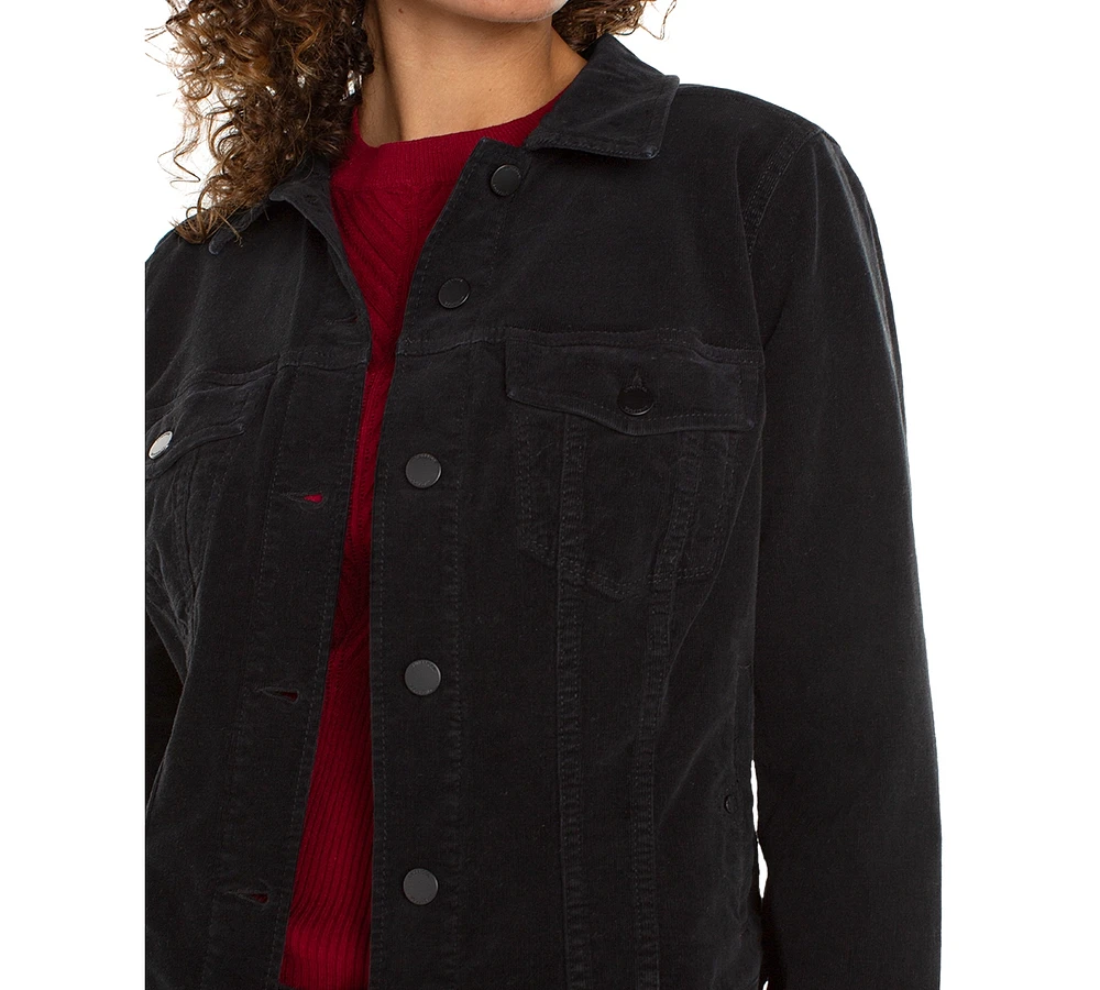 Liverpool Los Angeles Women's Corduroy Trucker Jacket