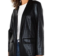 Liverpool Los Angeles Women's Coated Boyfriend Blazer