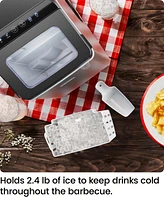 Chefman Iceman The Pebble Countertop Ice Machine