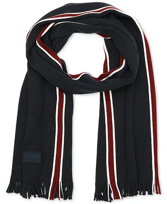 Tommy Hilfiger Men's Mixed Stripe Raschel Scarf