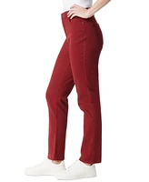 Gloria Vanderbilt Women's Amanda High-Rise Straight-Leg Corduroy Pants