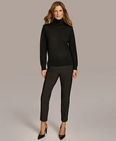 Donna Karan New York Women's High-Low-Hem Wool Sweater