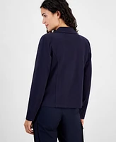 Nautica Jeans Women's Open-Front Captain's Jacket