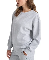 Dkny Sport Women's Logo Crewneck Sweatshirt
