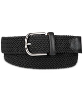 Cole Haan Men's Fully Adjustable Stretch Casual Corded Web Belt