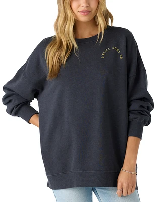 O'Neill Juniors' Oversized Crewneck Sweatshirt