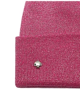 Kate Spade New York Women's Metallic Beanie Hat