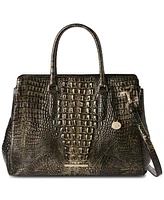 Brahmin Finley Melbourne Leather Carryall Bag