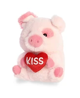 Aurora Mini Kiss Pig Rolly Pet Round Plush Toy Pink 5"