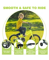 Slickblue Kids Bike - Bicycle with Training Wheels for Boys & Girls