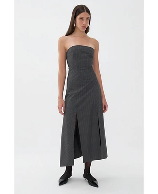 Nocturne Women's Strapless Maxi Dress