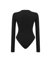 Nocturne Women's High Neck Bodysuit