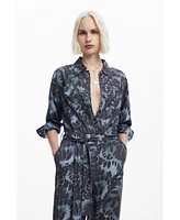 Desigual Women's Flowy printed jumpsuit