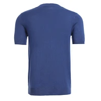 Bellemere New York Men's Essential Cashmere Silk Slim Fit T-Shirt - Consider Sizing Up for a Relaxed