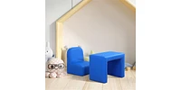 Slickblue 2-in-1 Multifunctional Kids' Sofa: Versatile Seating for Play and Relaxation