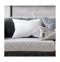 Designers Guild Cassia Chalk Decorative Velvet Decorative Pillow