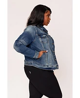 Slink Jeans Plus Denim Jacket