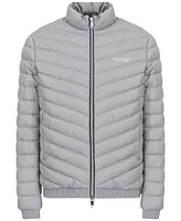 A|X Armani Exchange Men's Quilted Full-Zip Down Jacket