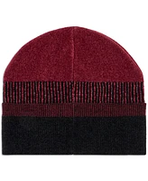 A|X Armani Exchange Men's Cabernet Beanie Hat