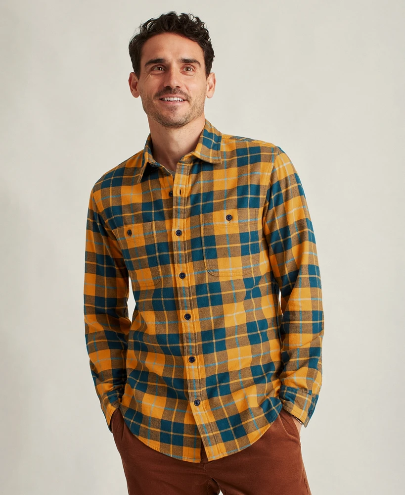 Bonobos Men's Long Sleeve Button-Down Plaid Shirt