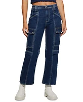 Guess Women's 80s Cargo Jeans