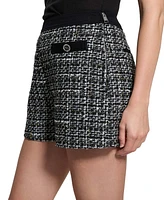 Guess Women's Yvonne Tweed Shorts